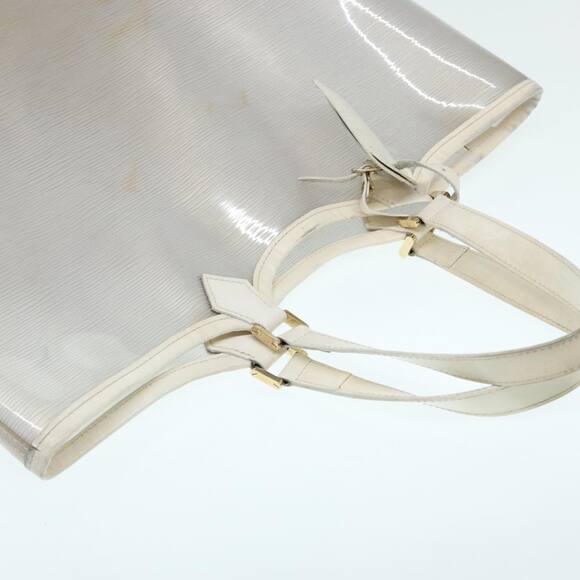 LOUIS VUITTON Epi Plage Lagoon Bay Tote Bag White Clear M92151 - Picture 6 of 12